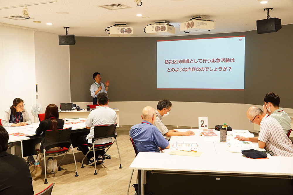しながわ防災学校「防災区民組織コース」開講