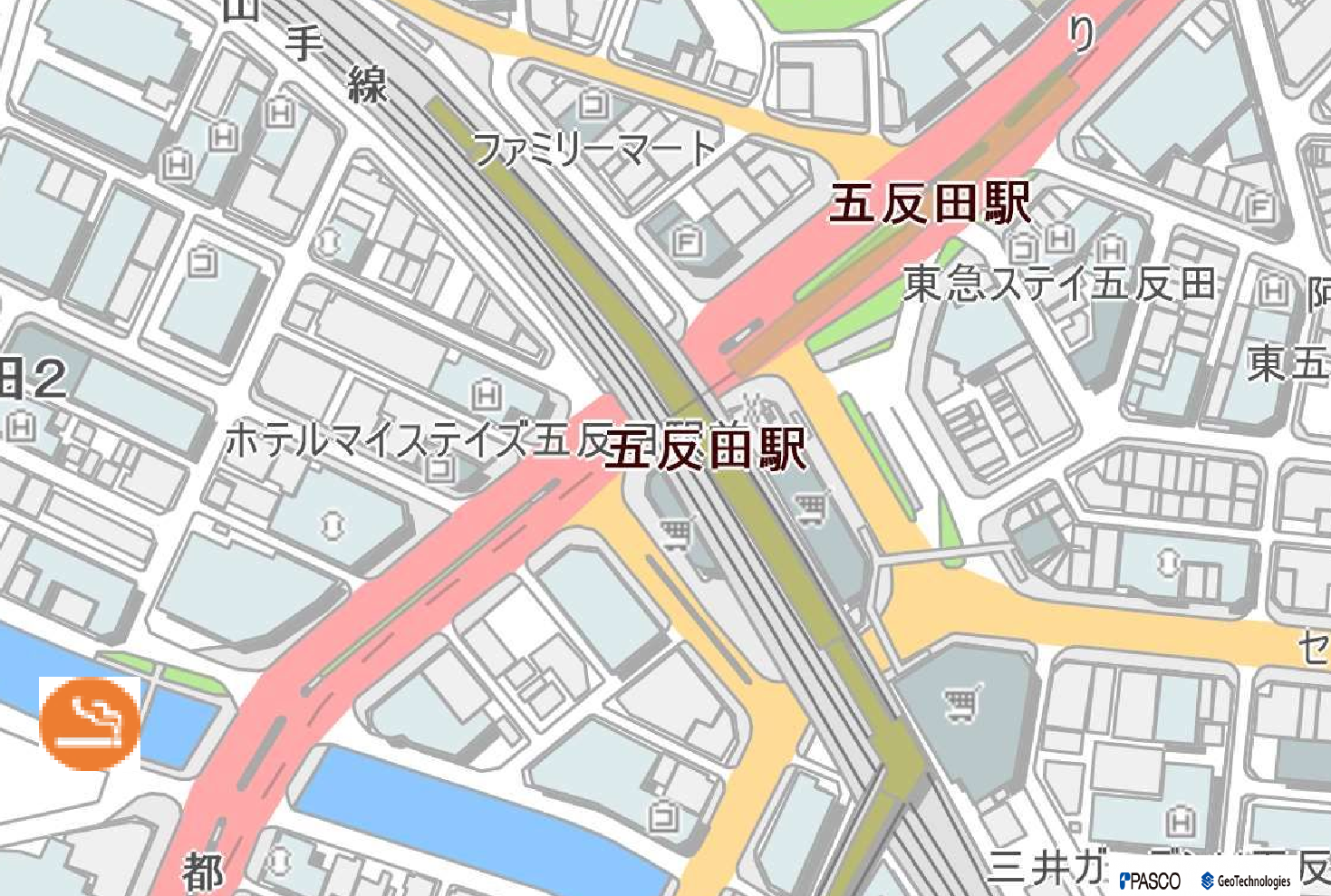 五反田本村橋喫煙所