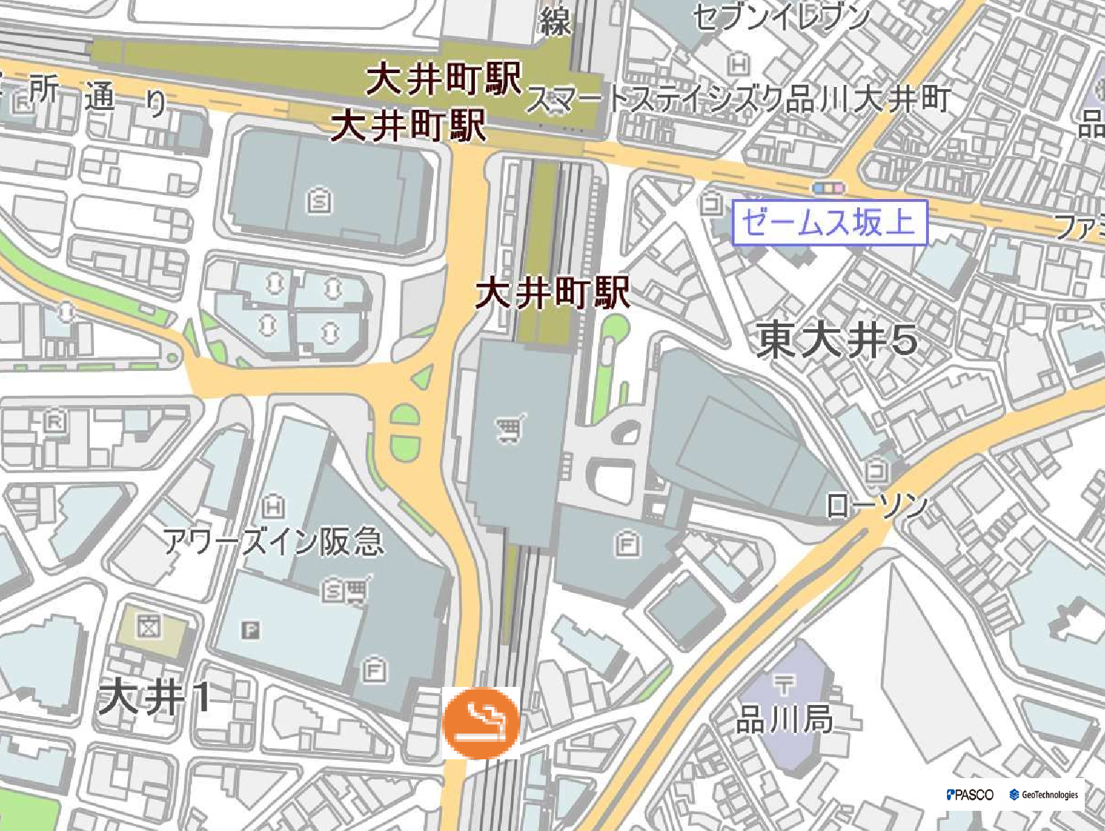 大井町駅西口喫煙所