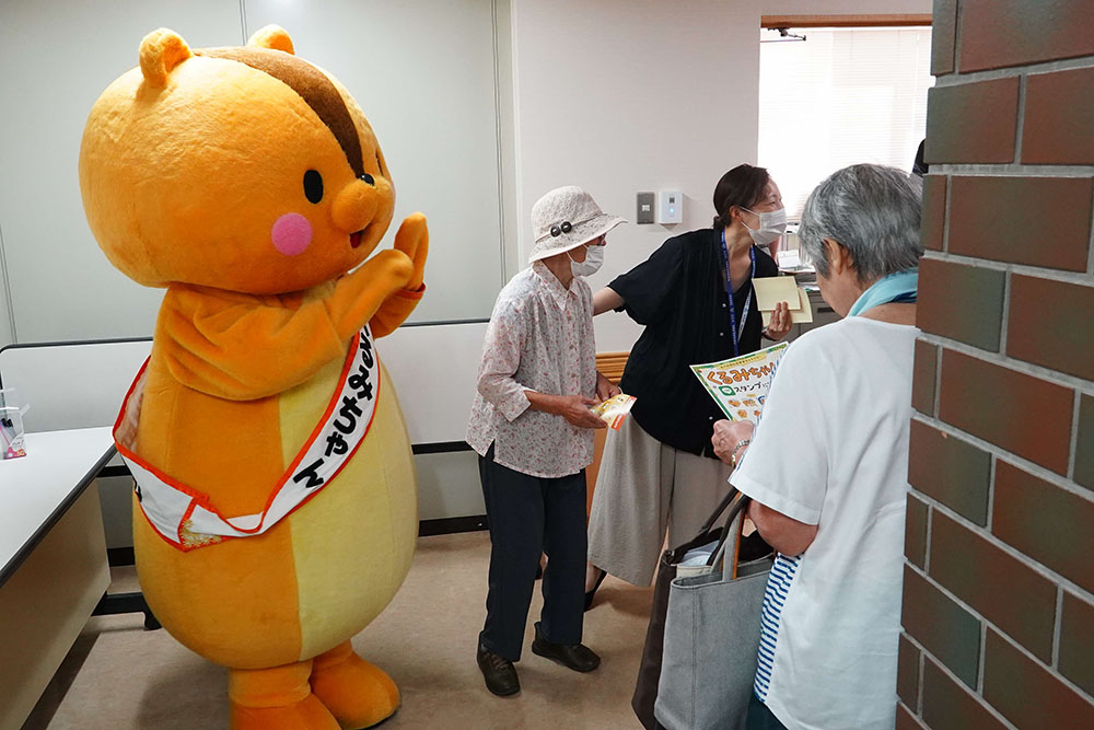 お見送りの様子